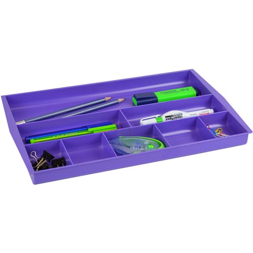 ITALPLAST DRAWER TIDY Grape